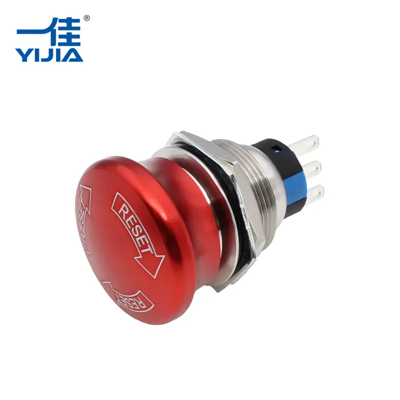Yijia Red 緊急ボタンが産業安全制御システムに最適な理由は何ですか?