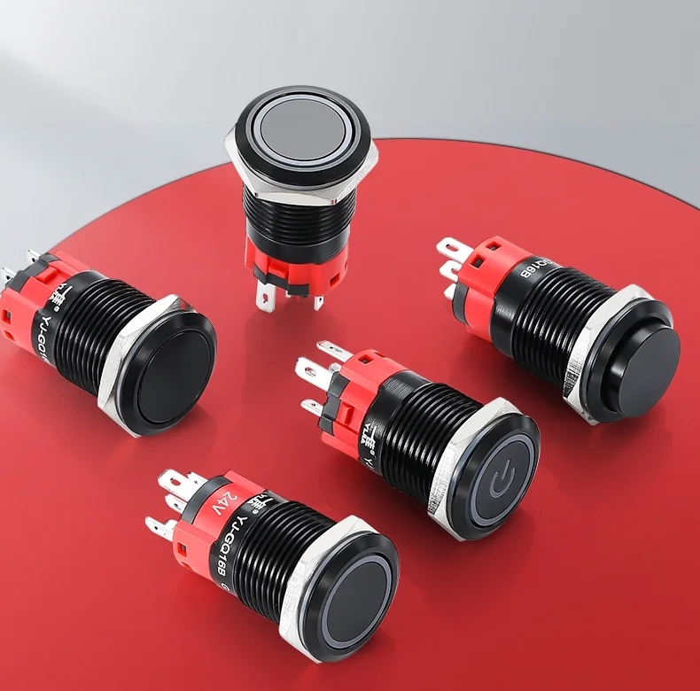 Colorable Metal Push Button Switch 1 Colorable Metal Push Button Switch 1