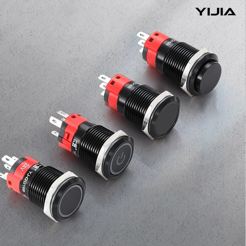 Colorable Metal Push Button Switch Colorable Metal Push Button Switch