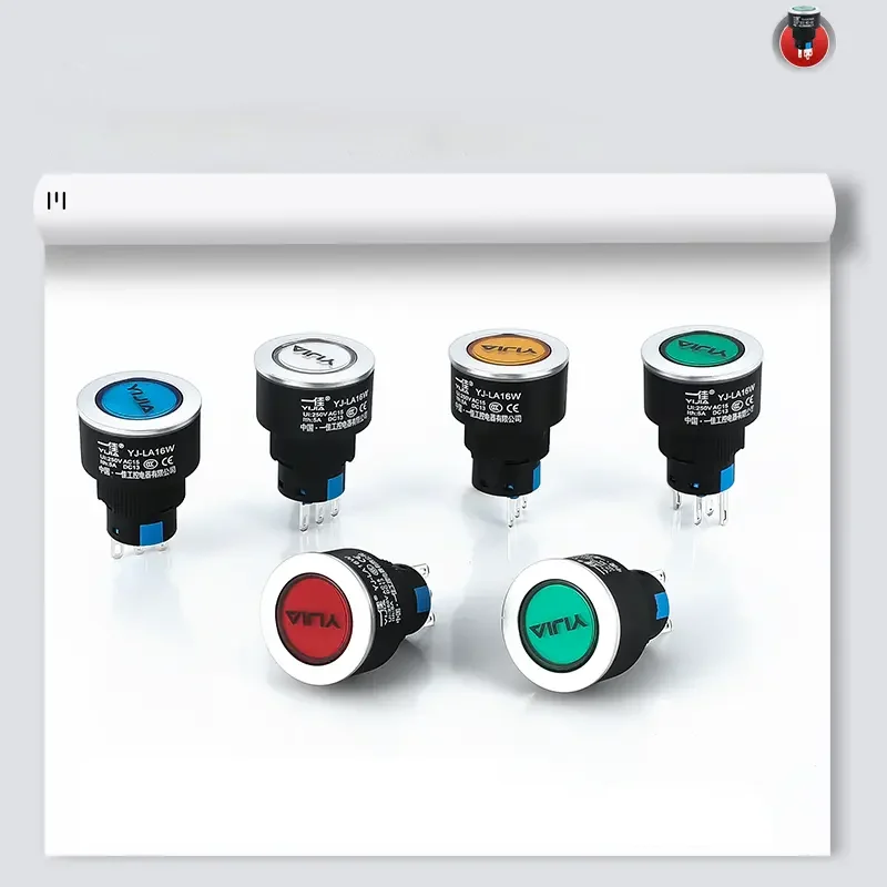 超薄型プッシュボタンスイッチ